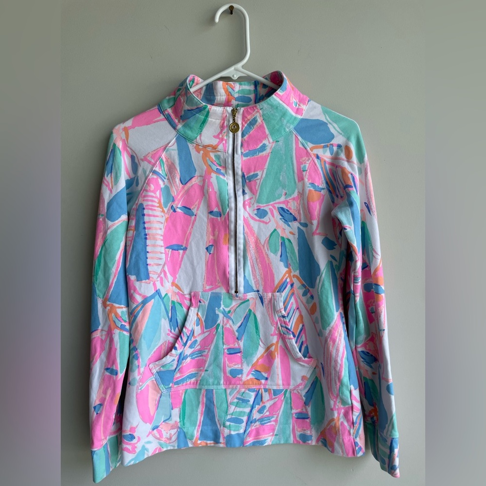 Lilly Pulitzer out to sea skipper popover